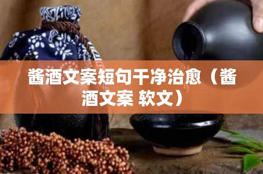 酱酒文案短句干净治愈（酱酒文案 软文）