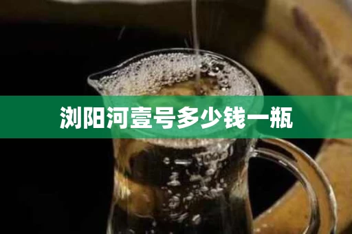 浏阳河壹号多少钱一瓶