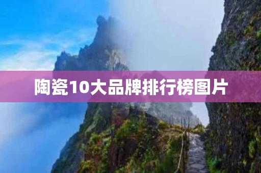 陶瓷10大品牌排行榜图片