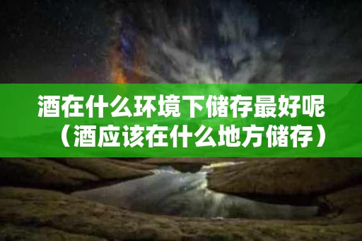 酒在什么环境下储存最好呢（酒应该在什么地方储存）
