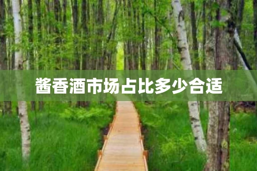 酱香酒市场占比多少合适