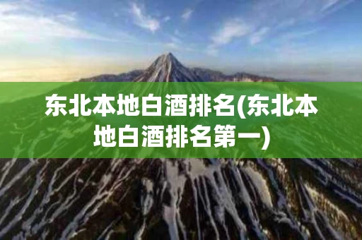 东北本地白酒排名(东北本地白酒排名第一)