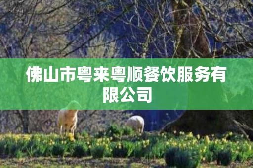佛山市粤来粤顺餐饮服务有限公司