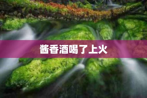 酱香酒喝了上火