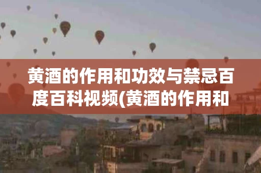 黄酒的作用和功效与禁忌百度百科视频(黄酒的作用和功效与禁忌百度百科视频介绍)