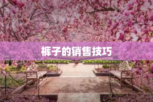 裤子的销售技巧
