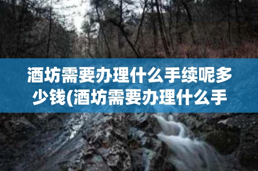 酒坊需要办理什么手续呢多少钱(酒坊需要办理什么手续呢多少钱一次)