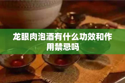 龙眼肉泡酒有什么功效和作用禁忌吗