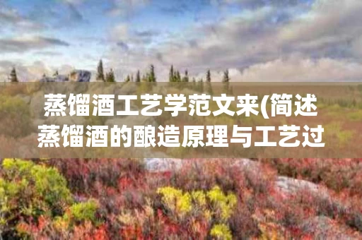 蒸馏酒工艺学范文来(简述蒸馏酒的酿造原理与工艺过程)