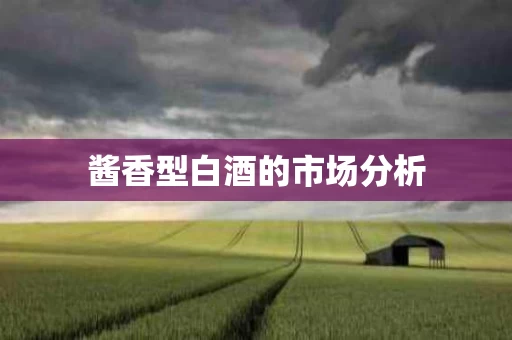 酱香型白酒的市场分析