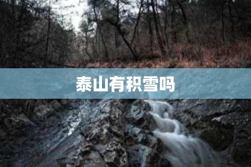泰山有积雪吗