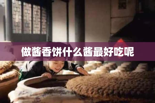 做酱香饼什么酱最好吃呢