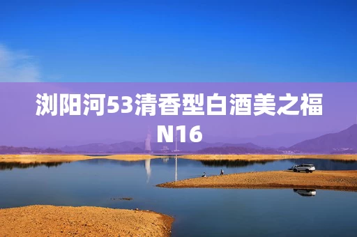 浏阳河53清香型白酒美之福N16