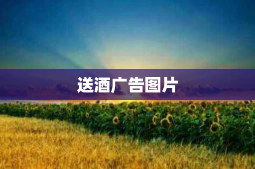 送酒广告图片