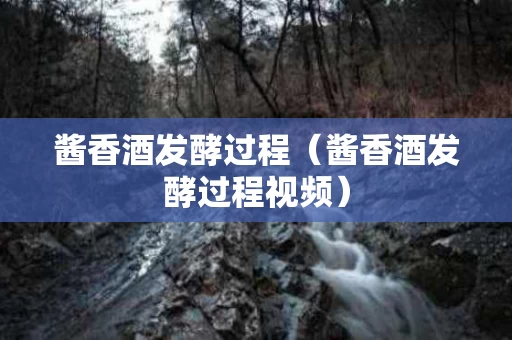 酱香酒发酵过程（酱香酒发酵过程视频）