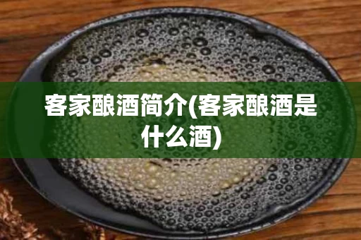 客家酿酒简介(客家酿酒是什么酒)