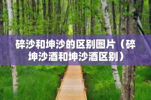 碎沙和坤沙的区别图片（碎坤沙酒和坤沙酒区别）
