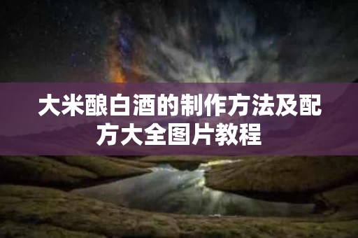 大米酿白酒的制作方法及配方大全图片教程