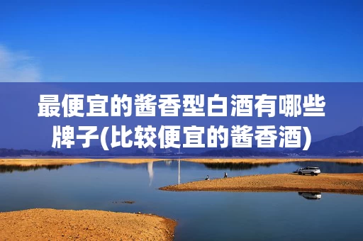 最便宜的酱香型白酒有哪些牌子(比较便宜的酱香酒)