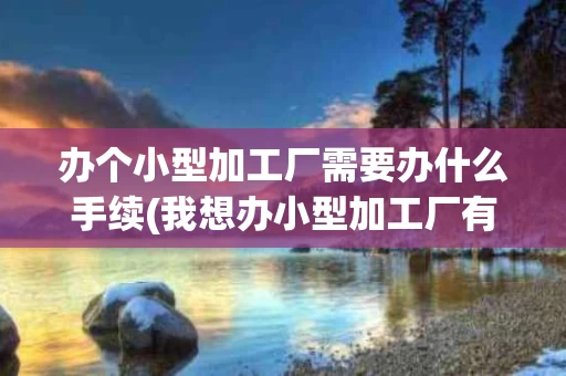办个小型加工厂需要办什么手续(我想办小型加工厂有好的建议吗?)