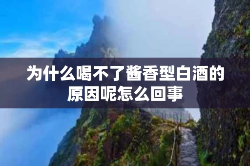 为什么喝不了酱香型白酒的原因呢怎么回事