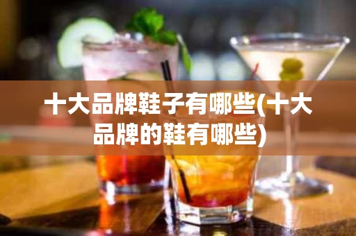 十大品牌鞋子有哪些(十大品牌的鞋有哪些)