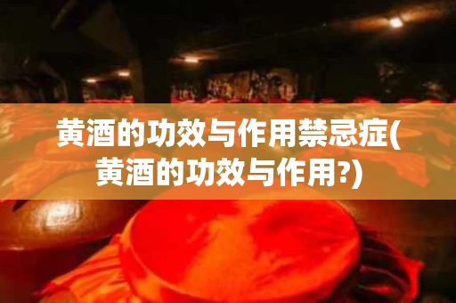 黄酒的功效与作用禁忌症(黄酒的功效与作用?)