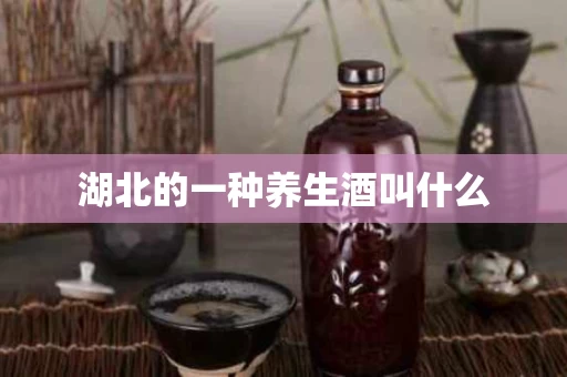 湖北的一种养生酒叫什么