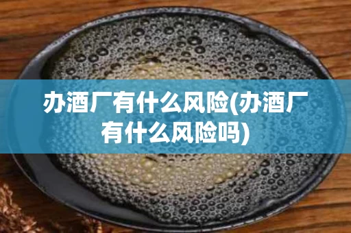办酒厂有什么风险(办酒厂有什么风险吗)
