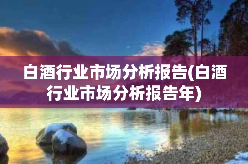 白酒行业市场分析报告(白酒行业市场分析报告年)