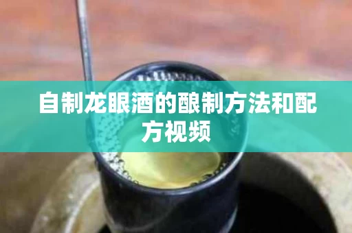 自制龙眼酒的酿制方法和配方视频