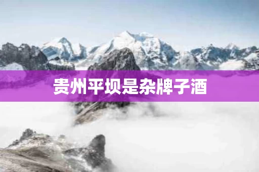 贵州平坝是杂牌子酒