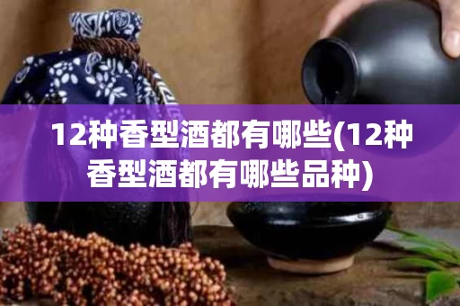 12种香型酒都有哪些(12种香型酒都有哪些品种)