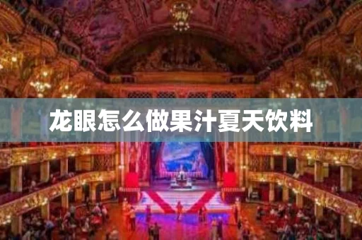 龙眼怎么做果汁夏天饮料