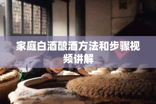 家庭白酒酿酒方法和步骤视频讲解