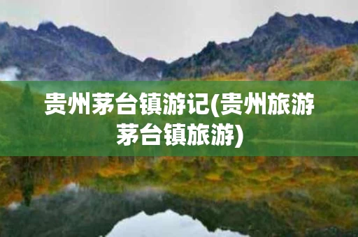 贵州茅台镇游记(贵州旅游茅台镇旅游)