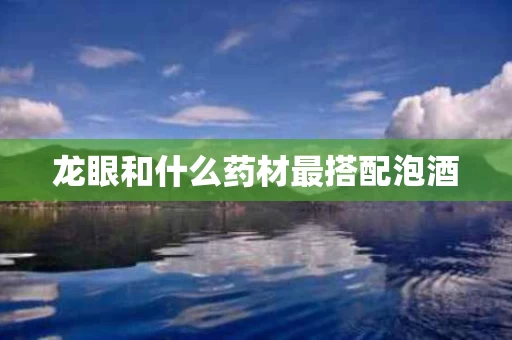 龙眼和什么药材最搭配泡酒