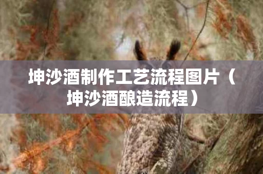 坤沙酒制作工艺流程图片（坤沙酒酿造流程）