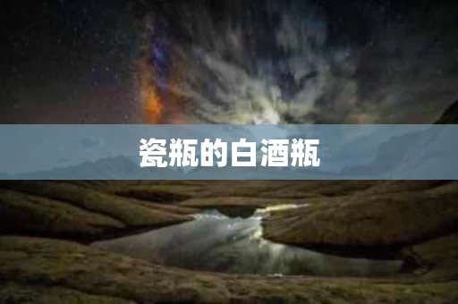 瓷瓶的白酒瓶