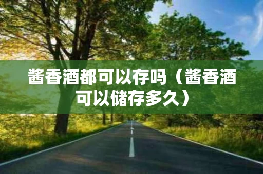 酱香酒都可以存吗（酱香酒可以储存多久）