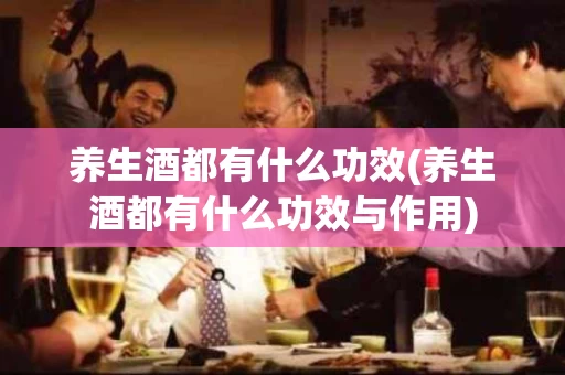 养生酒都有什么功效(养生酒都有什么功效与作用)