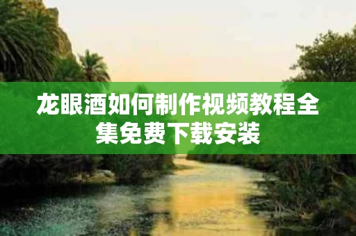 龙眼酒如何制作视频教程全集免费下载安装