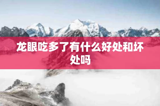龙眼吃多了有什么好处和坏处吗
