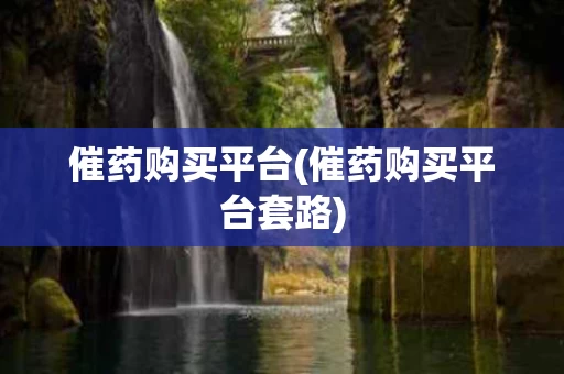 催药购买平台(催药购买平台套路)