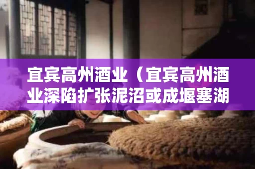 宜宾高州酒业（宜宾高州酒业深陷扩张泥沼或成堰塞湖）