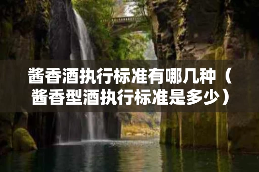酱香酒执行标准有哪几种（酱香型酒执行标准是多少）