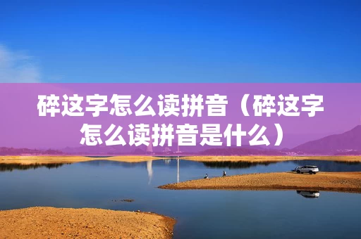 碎这字怎么读拼音（碎这字怎么读拼音是什么）