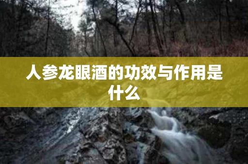 人参龙眼酒的功效与作用是什么
