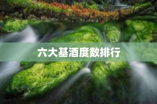 六大基酒度数排行