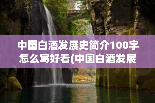 中国白酒发展史简介100字怎么写好看(中国白酒发展史简介100字怎么写好看一点)